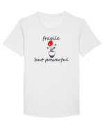 Fragile but powerful Tricou mânecă scurtă guler larg Bărbat Skater