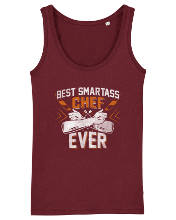 Best Smartass Chef Ever Burgundy