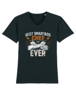 Best Smartass Chef Ever Tricou mânecă scurtă guler V Bărbat Presenter