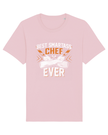 Best Smartass Chef Ever Cotton Pink