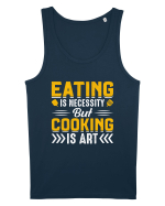 Eating is necessity but cooking is art Maiou Bărbat Runs