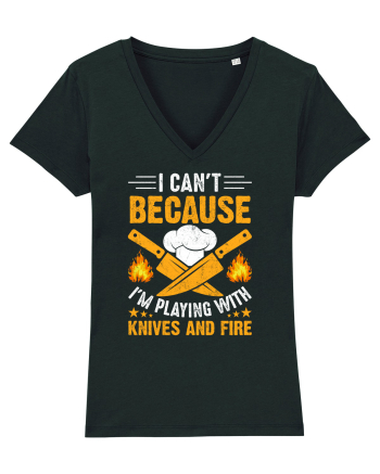 I can't because I'm playing with knives and fire Black