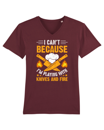 I can't because I'm playing with knives and fire Burgundy