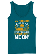 My cooking is so fabulous even the smoke alarm, cheers me on Maiou Damă Dreamer