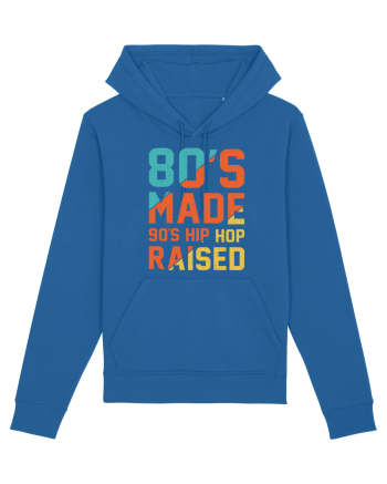 80's Made 90's Hip Hop Raised Royal Blue