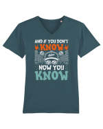 And if you don't know now you know Tricou mânecă scurtă guler V Bărbat Presenter