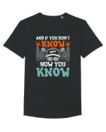 And if you don't know now you know Tricou mânecă scurtă guler larg Bărbat Skater