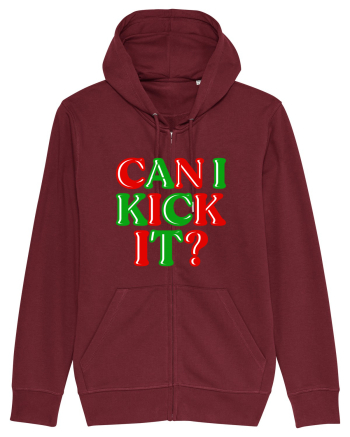Can I Kick it? Burgundy