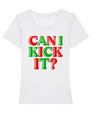 Can I Kick it? White