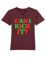Can I Kick it? Tricou mânecă scurtă guler V Bărbat Presenter