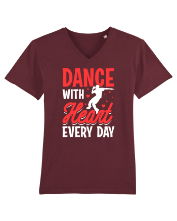 Dance with heart every day Burgundy
