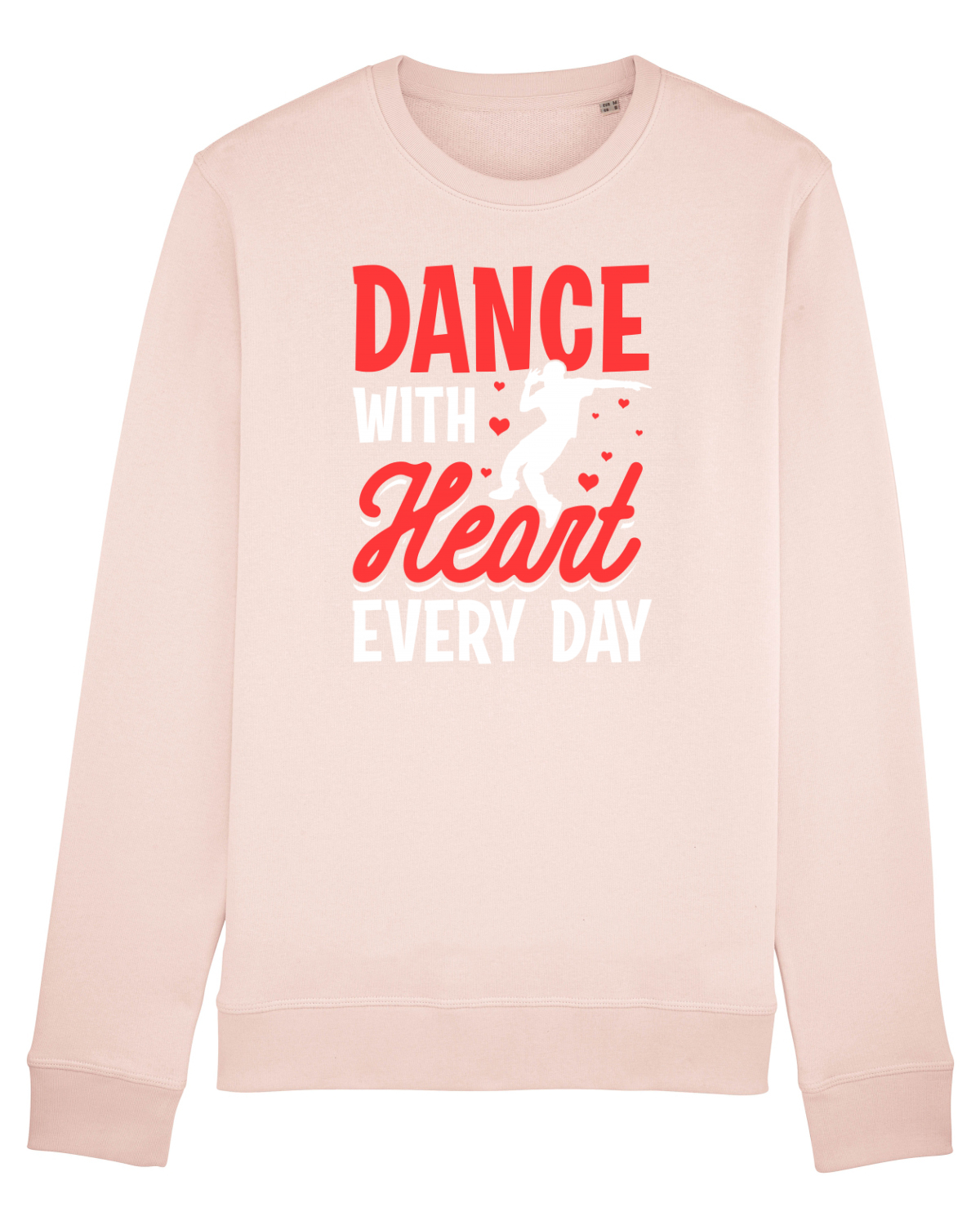 Bluză mânecă lungă Unisex Rise Candy Pink
