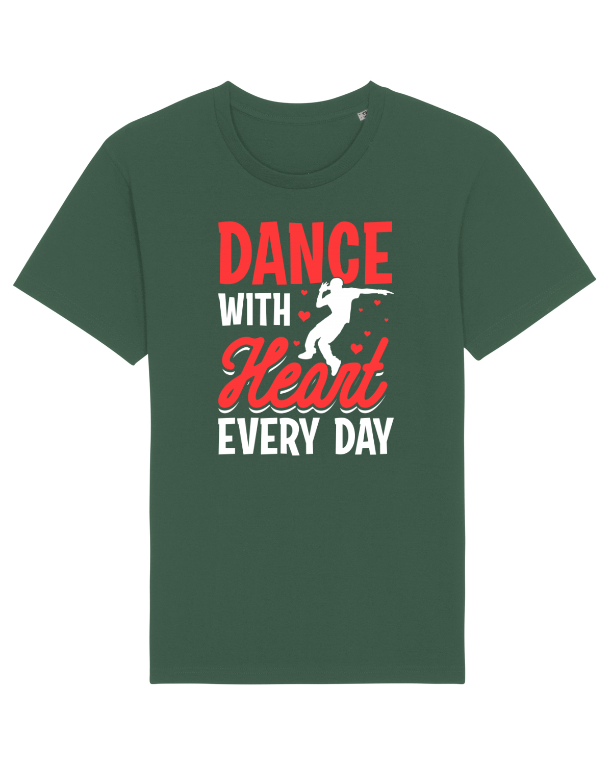 Tricou mânecă scurtă Unisex Rocker Bottle Green