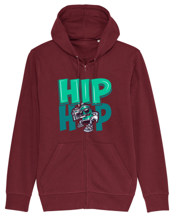 Hip Hop Graffiti Burgundy