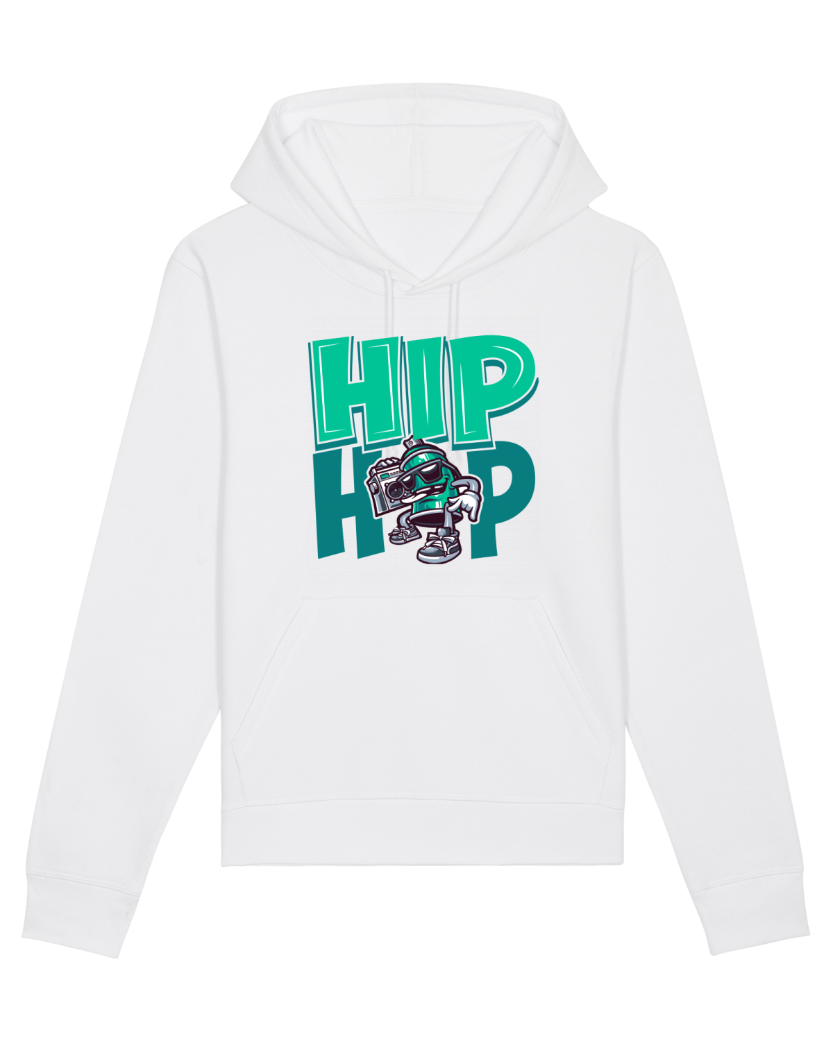 Hanorac Unisex Drummer White