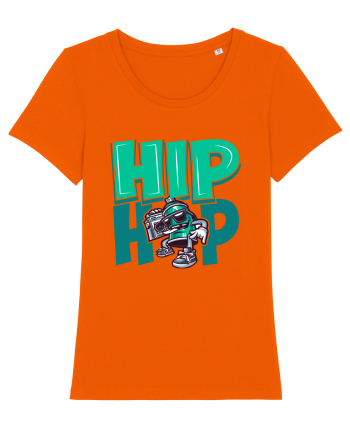 Hip Hop Graffiti Bright Orange