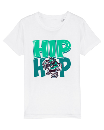 Hip Hop Graffiti White