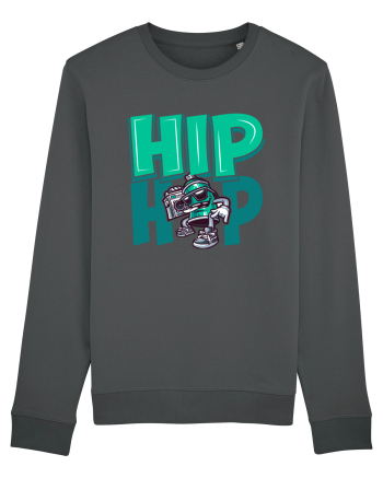 Hip Hop Graffiti Anthracite