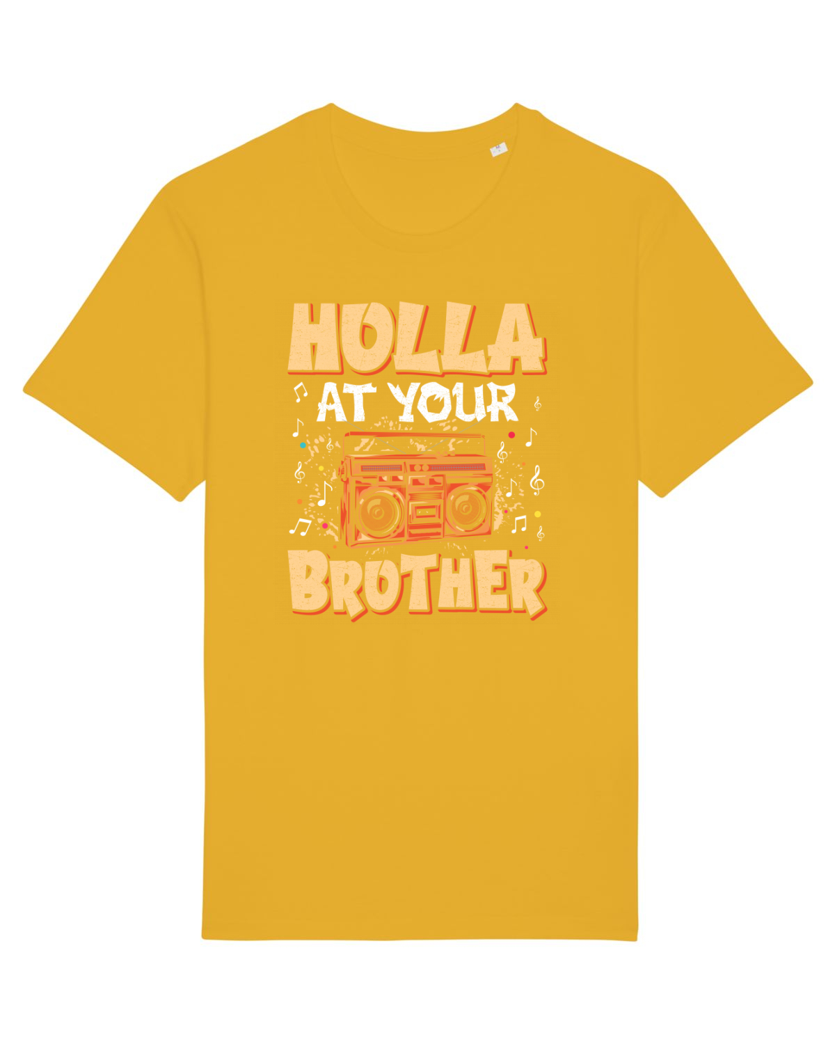 Tricou mânecă scurtă Unisex Rocker Spectra Yellow