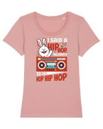 I Said a Hip hop The Hippity To the Hop Hip Hop Tricou mânecă scurtă guler larg fitted Damă Expresser