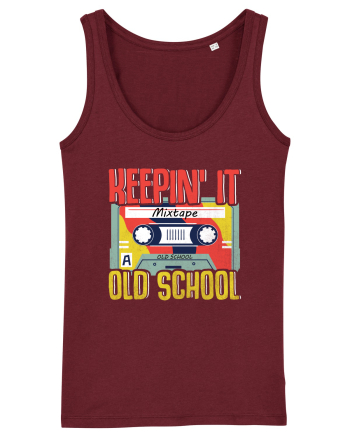 Keepin' it mixtape old school Burgundy