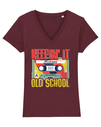 Keepin' it mixtape old school Burgundy