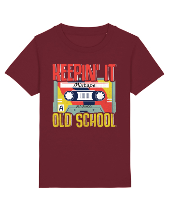 Keepin' it mixtape old school Burgundy