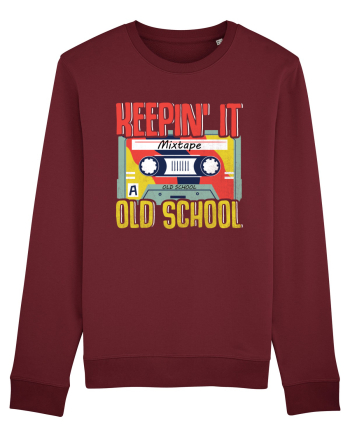 Keepin' it mixtape old school Burgundy