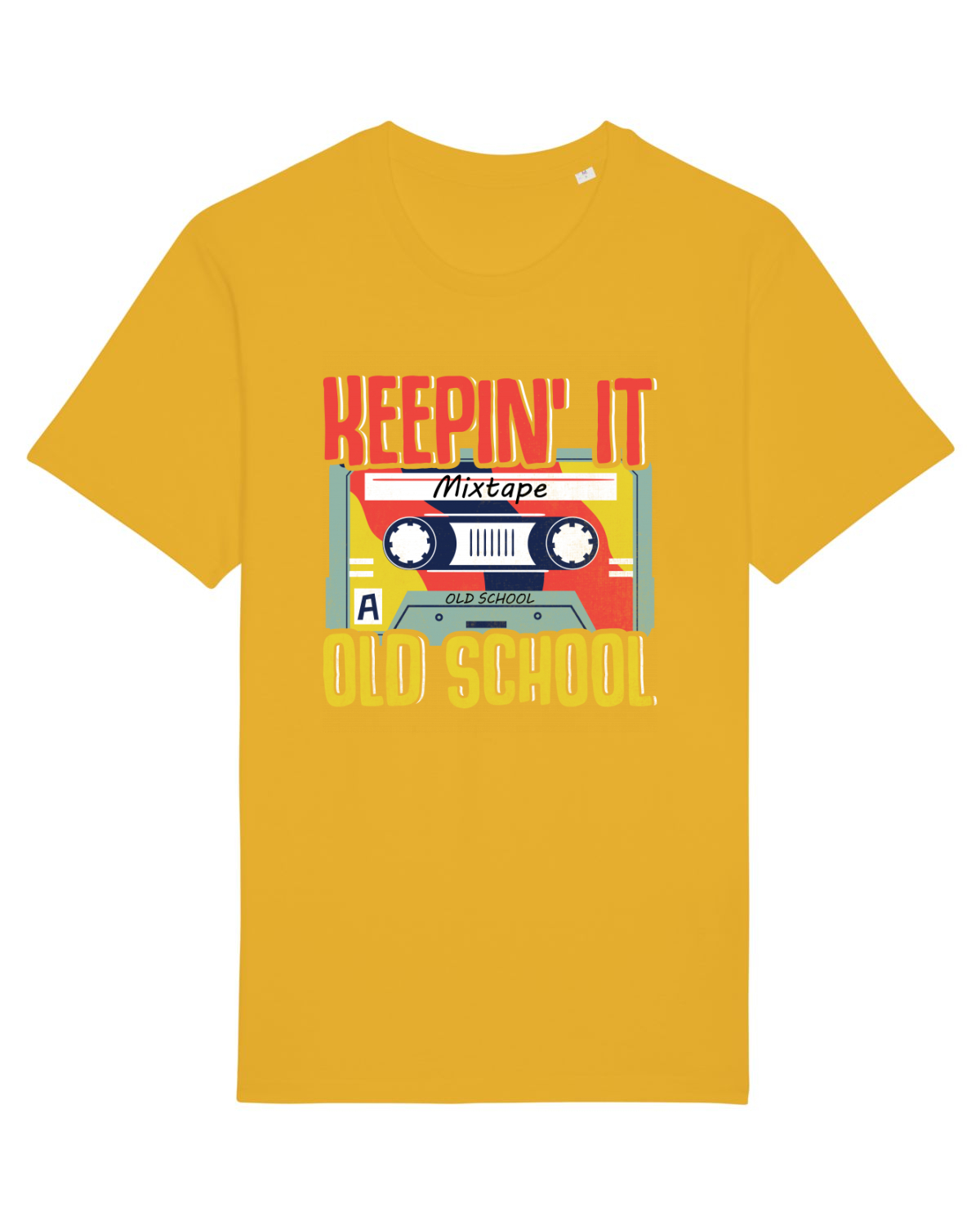 Tricou mânecă scurtă Unisex Rocker Spectra Yellow