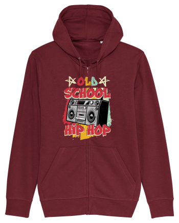 Old School Hip Hop Burgundy