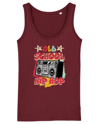 Old School Hip Hop Burgundy