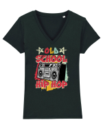 Old School Hip Hop Tricou mânecă scurtă guler V Damă Evoker