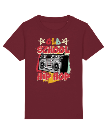 Old School Hip Hop Burgundy