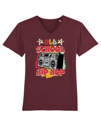 Old School Hip Hop Burgundy