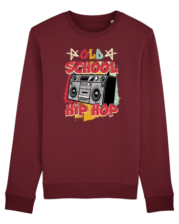 Old School Hip Hop Burgundy