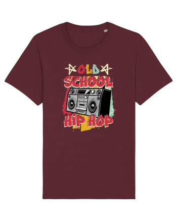 Old School Hip Hop Burgundy
