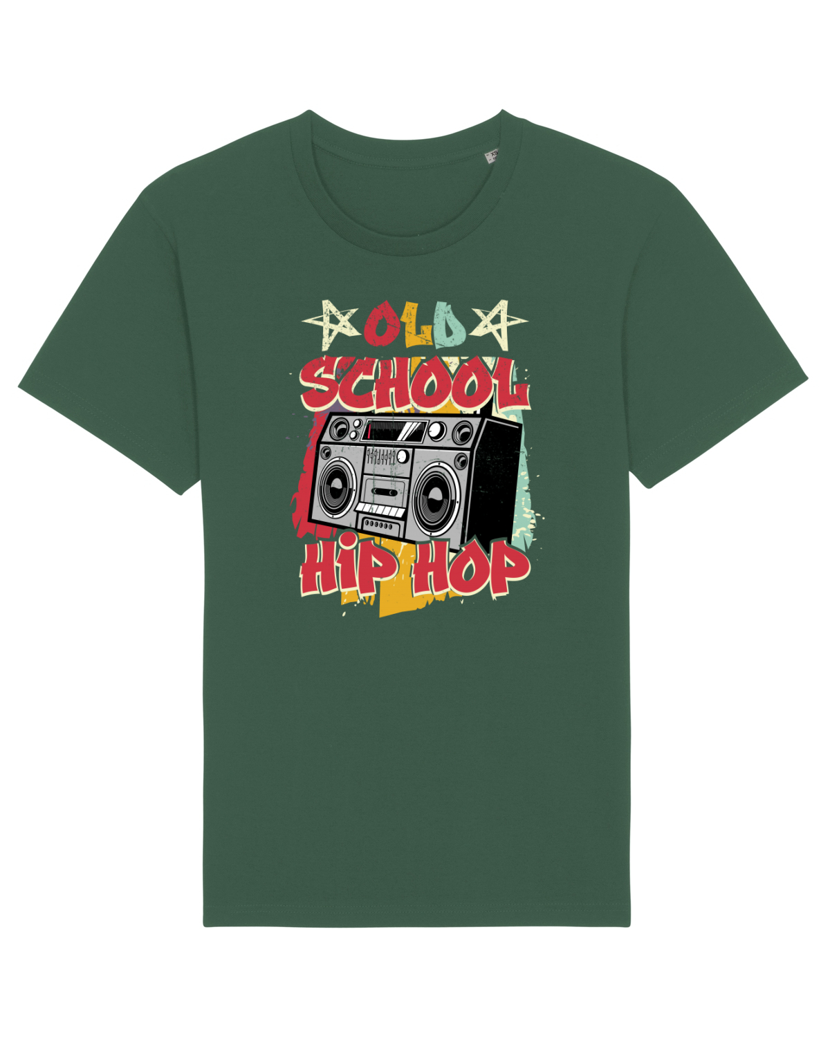 Tricou mânecă scurtă Unisex Rocker Bottle Green
