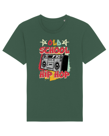 Old School Hip Hop Bottle Green