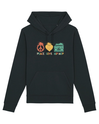 Peace Love Hip Hop Black