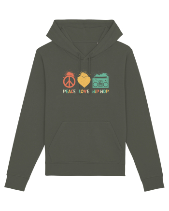 Peace Love Hip Hop Khaki