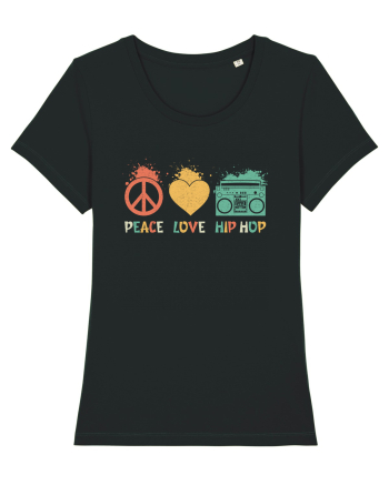Peace Love Hip Hop Black