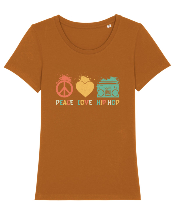 Peace Love Hip Hop Roasted Orange
