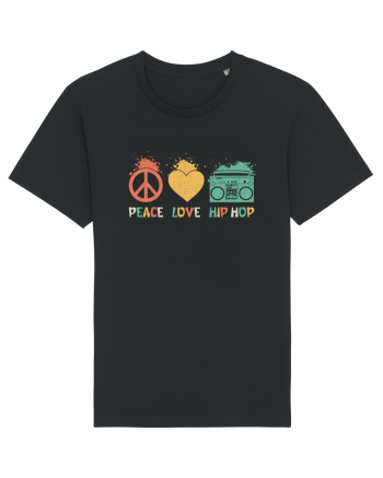 Peace Love Hip Hop Black