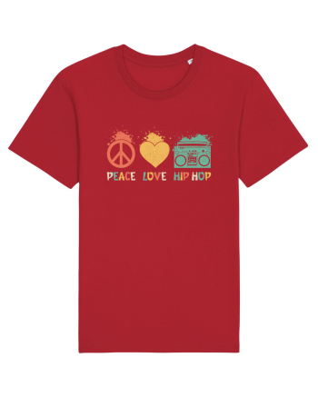 Peace Love Hip Hop Red