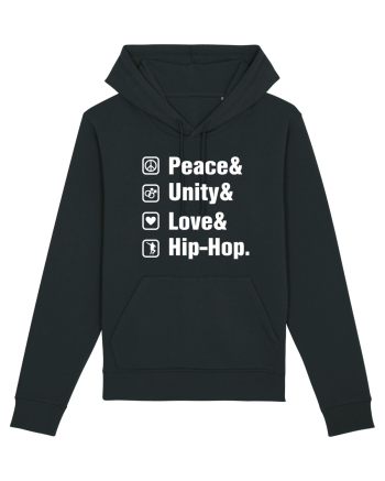 Peace Unity Love Hip Hop Black