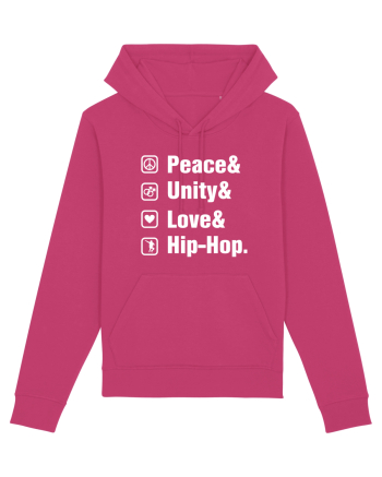 Peace Unity Love Hip Hop Raspberry