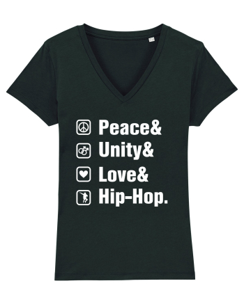Peace Unity Love Hip Hop Black