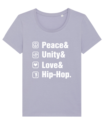 Peace Unity Love Hip Hop Lavender