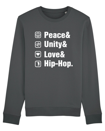 Peace Unity Love Hip Hop Anthracite