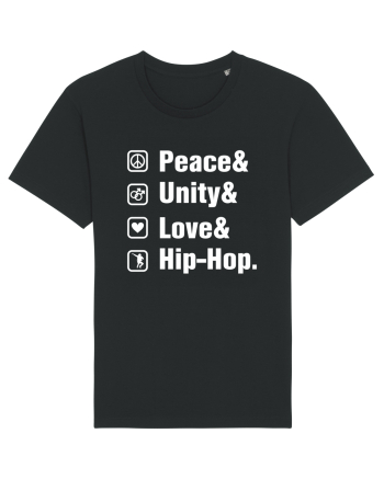 Peace Unity Love Hip Hop Black